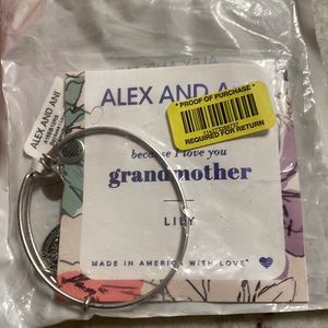 Alex and Ani Grandmother Bracelet